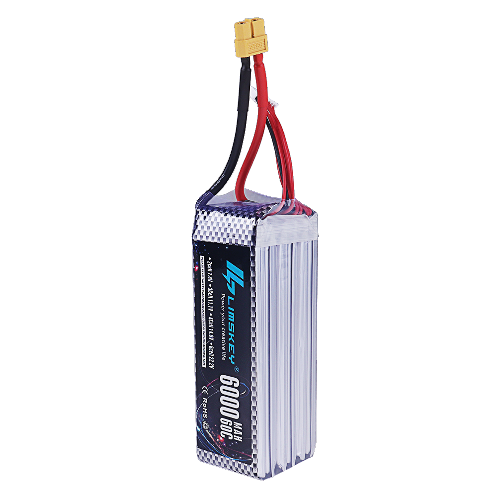 7.4V 11.1V 14.8V 22.2V 6000mAh - đánh giá và giá 4S Lipo Battery 14.8V 6000Mah